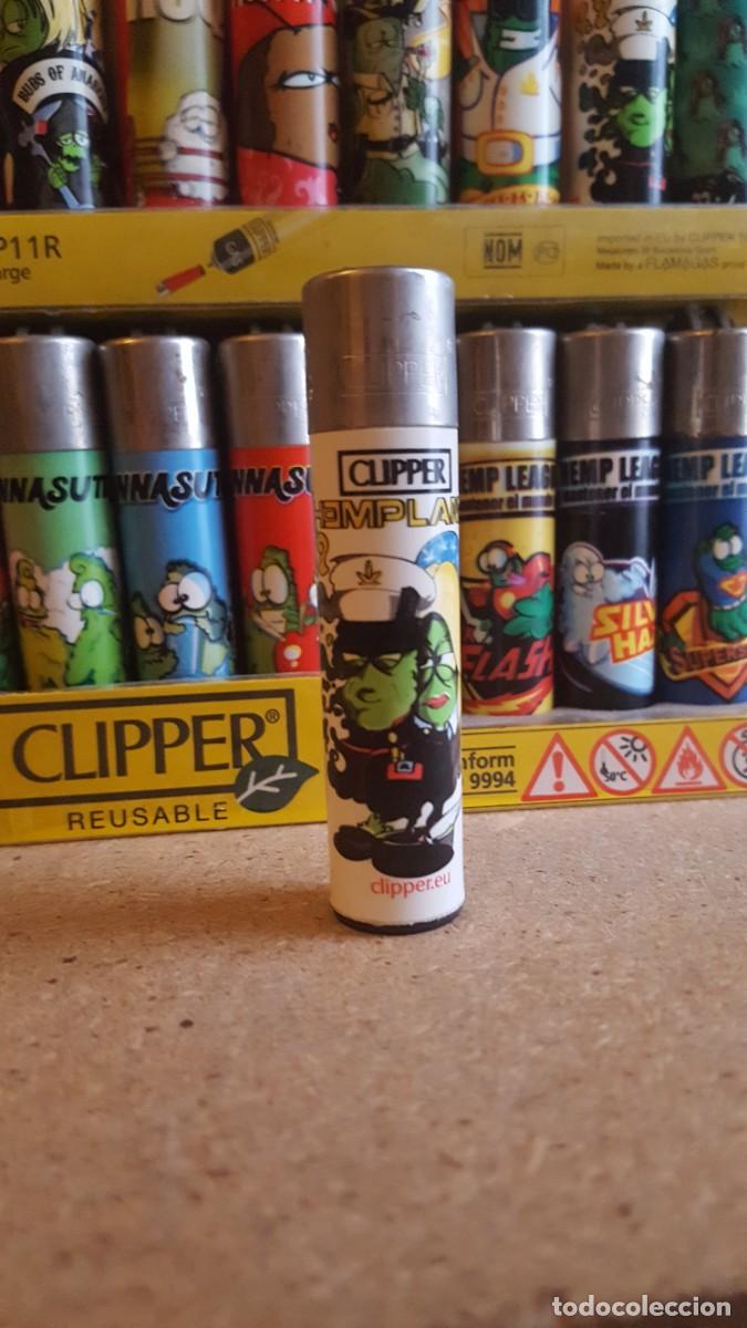 Mecheros: Mechero/encendedor Clipper lighter. Colecci&oacute;n de Los Cogollitos. Hompland, parodia de Homeland.