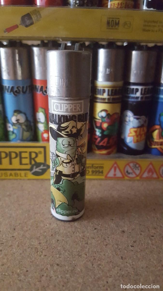 Mecheros: Mechero/encendedor Clipper Colecci&oacute;n Los Cogollitos, The Walking Bud, parodia serie Walking Dead