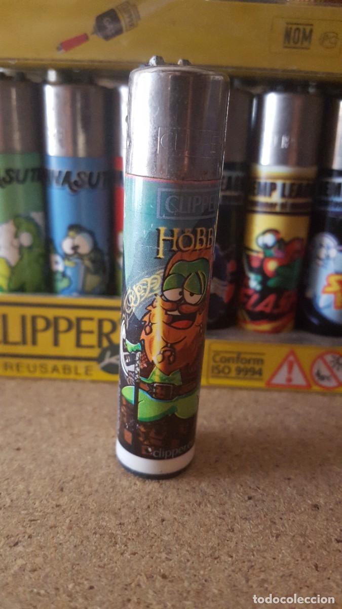 Mecheros: Mechero/encendedor Clipper Colecci&oacute;n Los Cogollitos, Hobby, parodia de El Hobbit