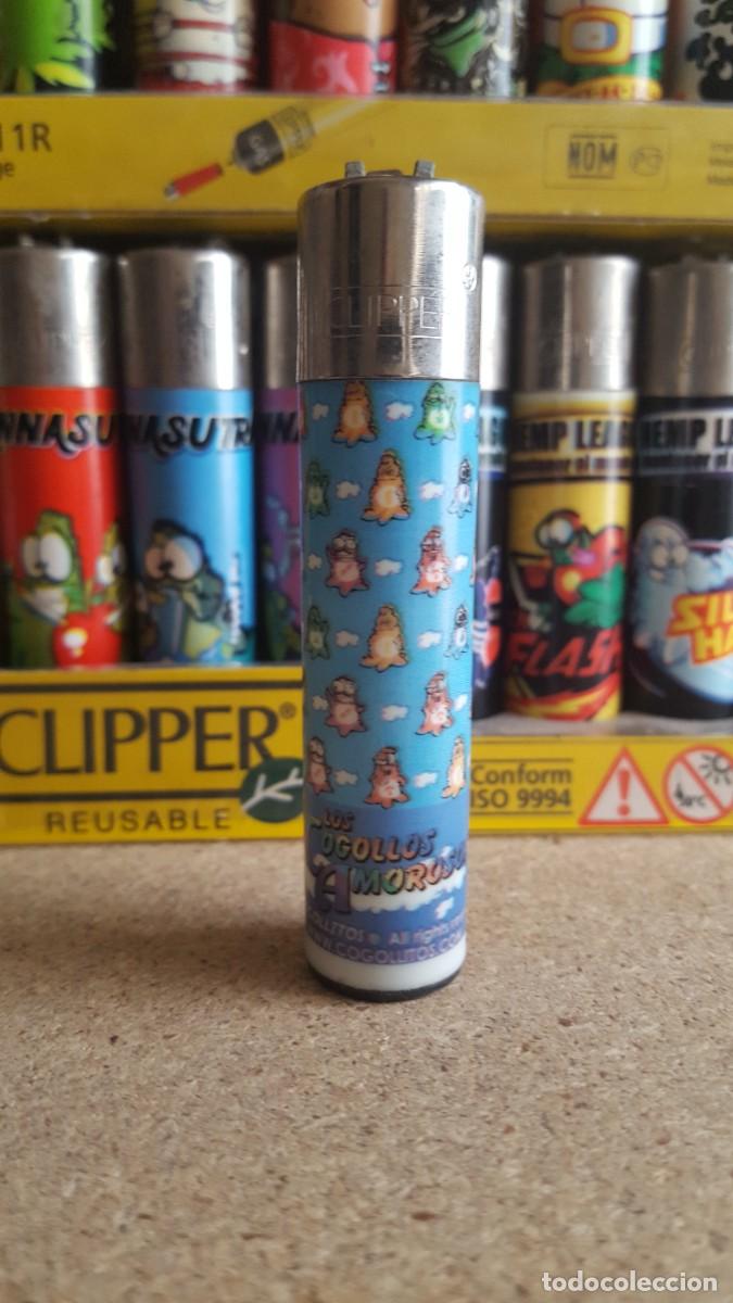 Mecheros: Pareja Mechero/encendedor Clipper lighter colecci&oacute;n Cogollitos. Los Cogollos Amorosos