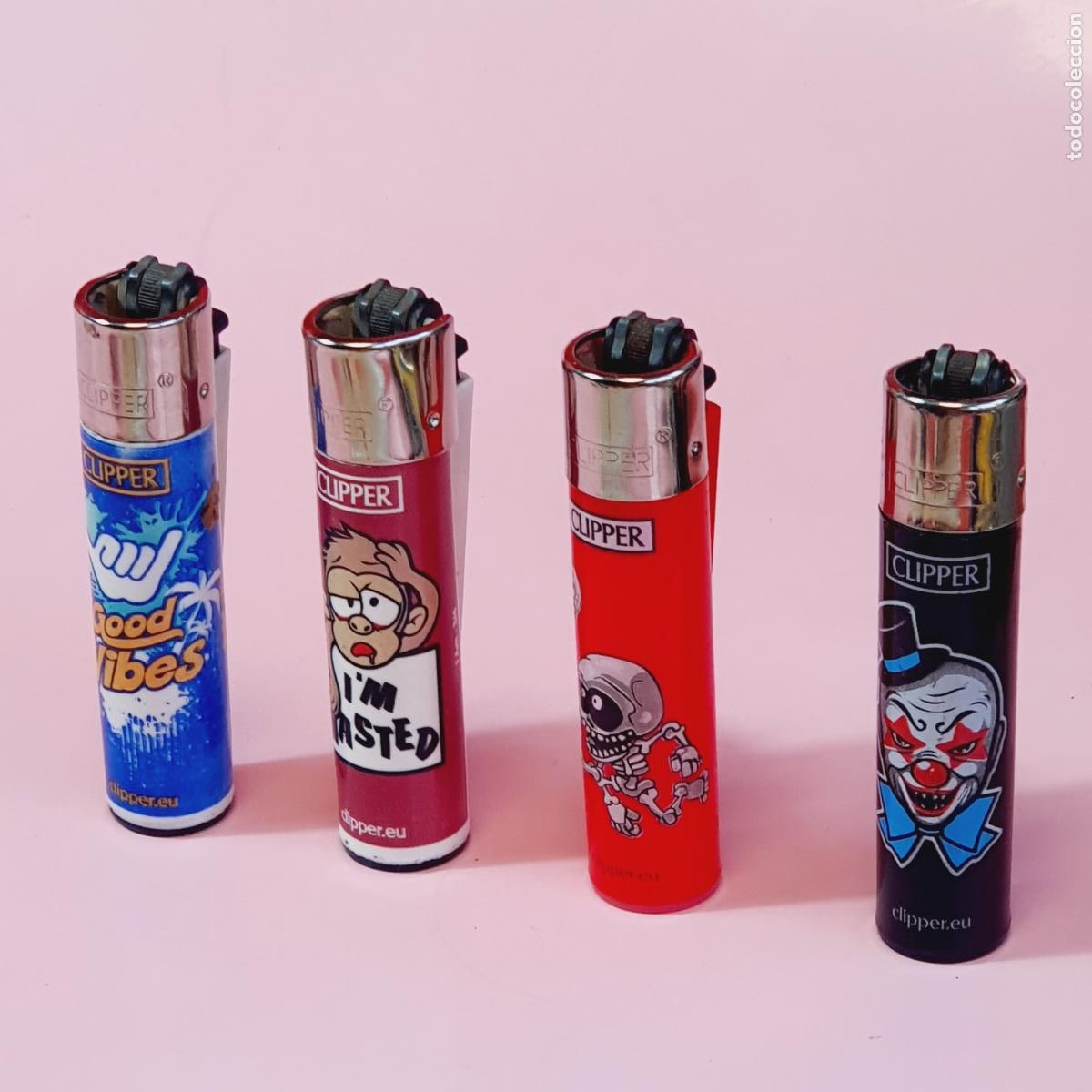 Mecheros: LOTE 4 MECHEROS-CLIPPER-RAROS-ESCASOS-COLECCIONISTAS-VER FOTOGRAF&Iacute;AS.