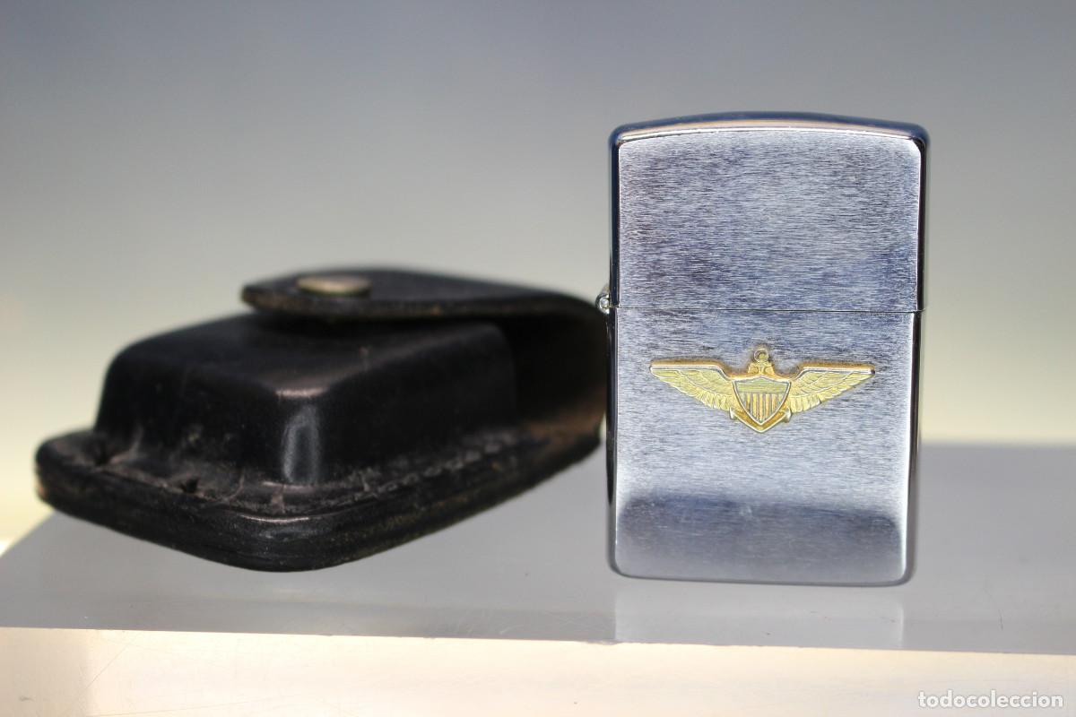 Mecheros: 04. Zippo vintage Aviador U.S. Navy, F-VIII. 1992.