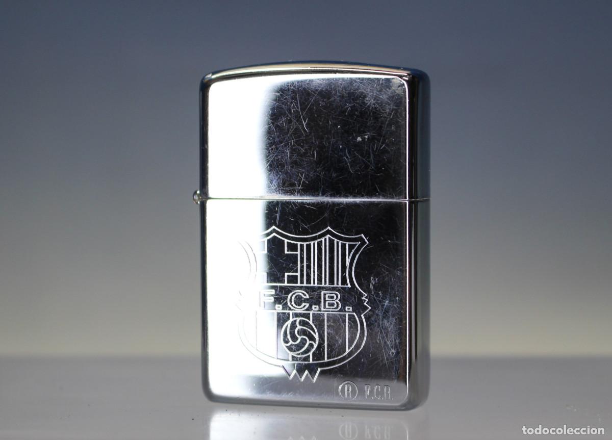 Mecheros: 06. Zippo vintage F.C.B. Bar&ccedil;a, C - XI. 1995.
