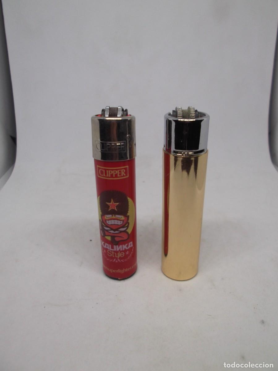 Mecheros: Dos mecheros diferentes de Clipper.