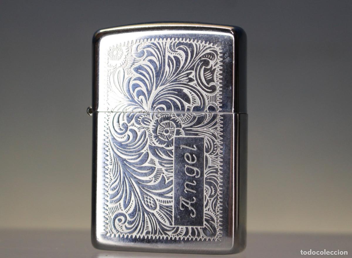 Mecheros: 09. Zippo vintage Venetian Chrome, I - VI. 1990.