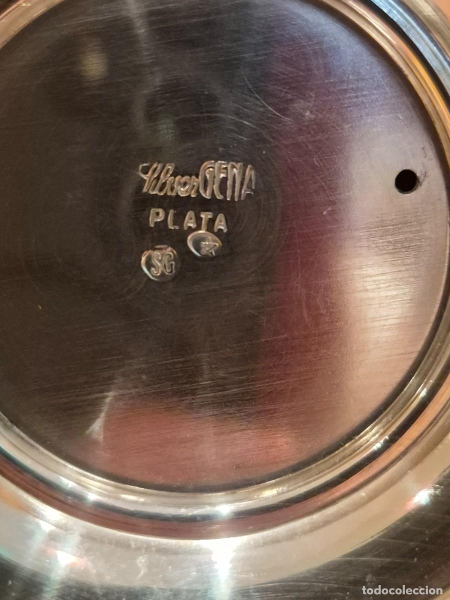 Mecheros: Encendedor de mesa de plata - Foto 10