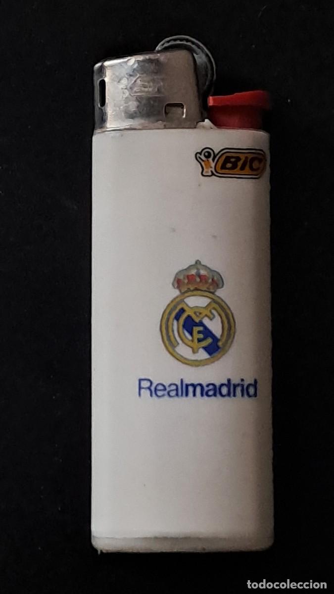 Mecheros: ANTIGUO MECHERO MINI BIC ESCUDO REAL MADRID