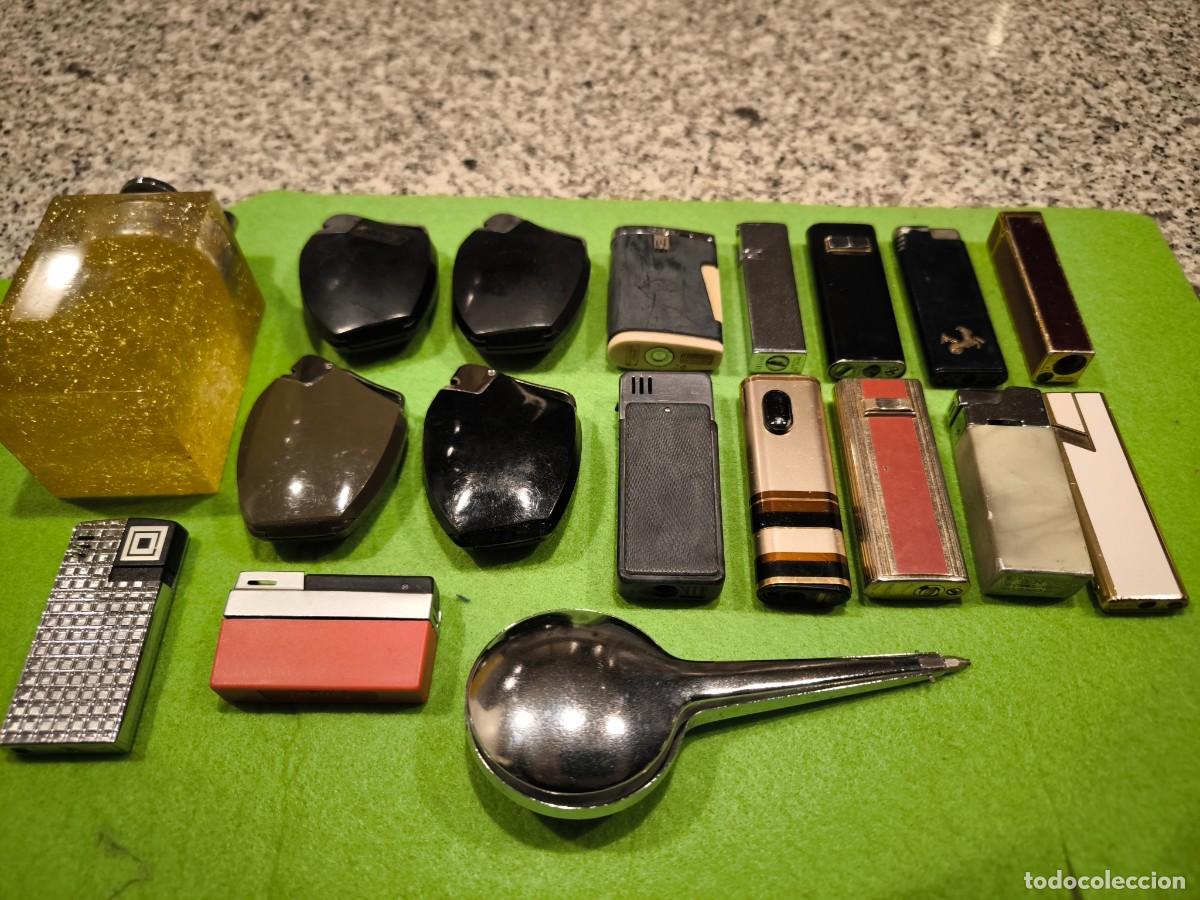 Isqueiros: Lote coleccion mecheros - Ronson, Hudson, Consul, Suiko, Tanita, Smoki, Tomboy, Bronica, Flaminaire