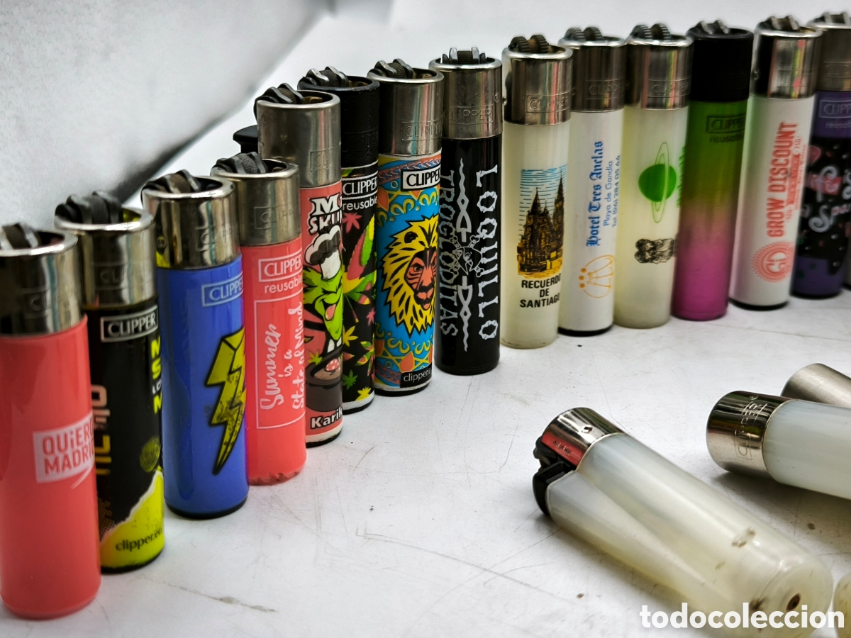 Mecheros: 50 Mecheros Clipper variados - Foto 2