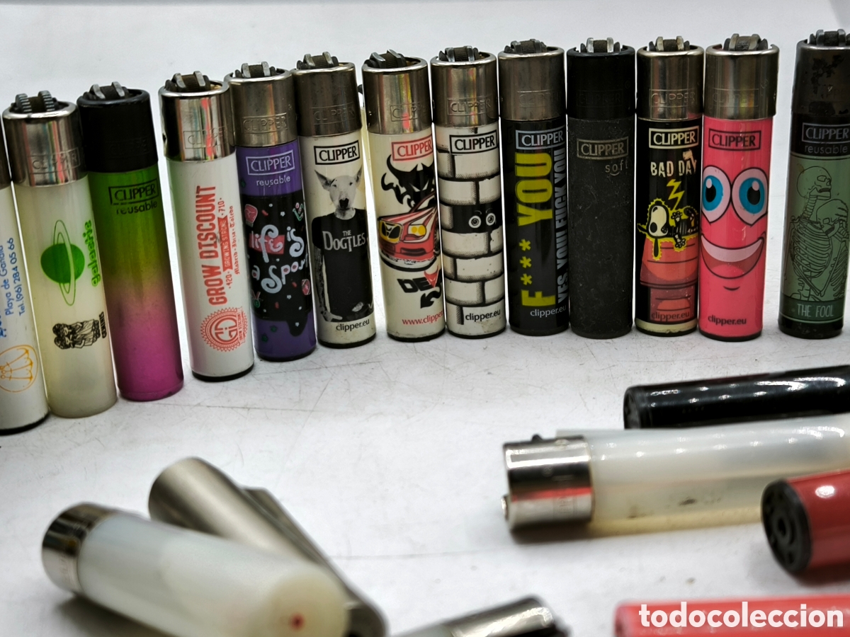 Mecheros: 50 Mecheros Clipper variados - Foto 3