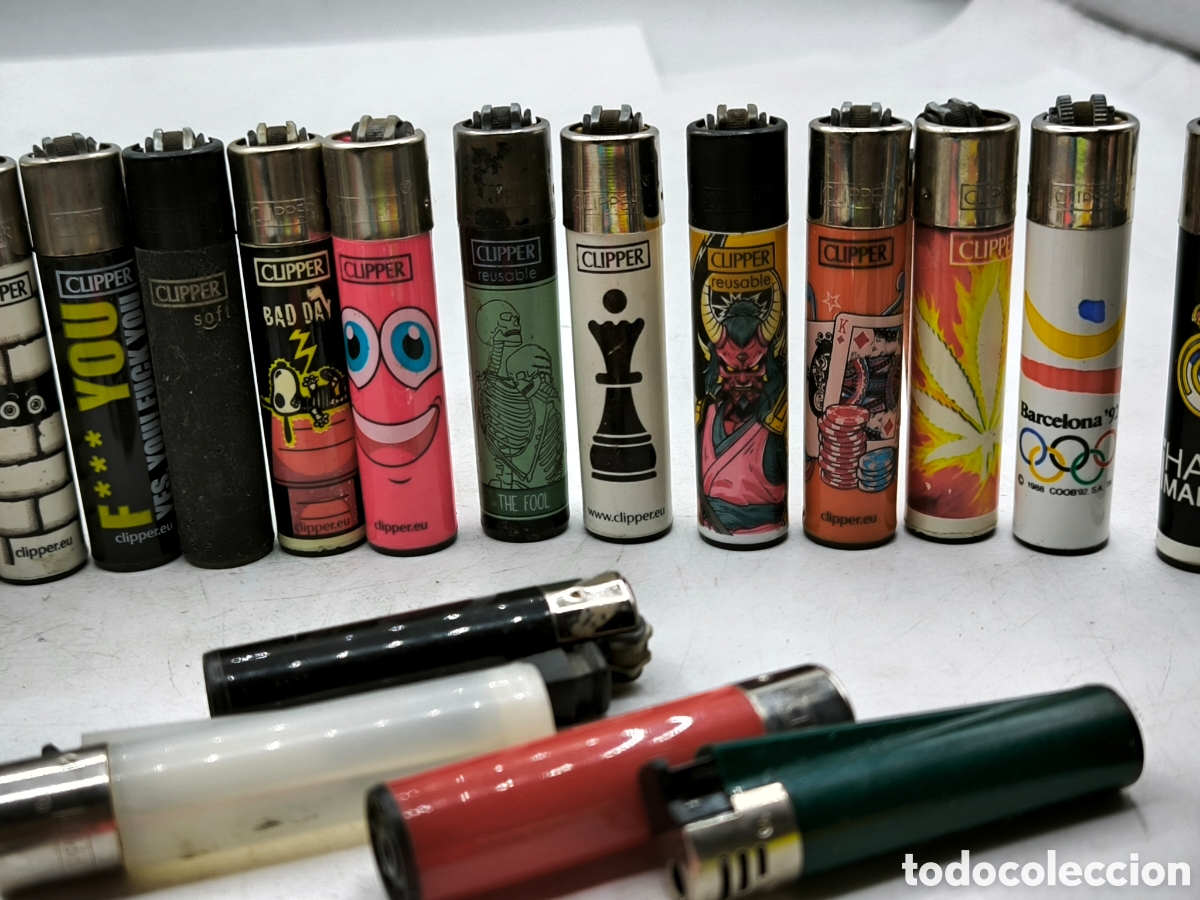 Mecheros: 50 Mecheros Clipper variados - Foto 4
