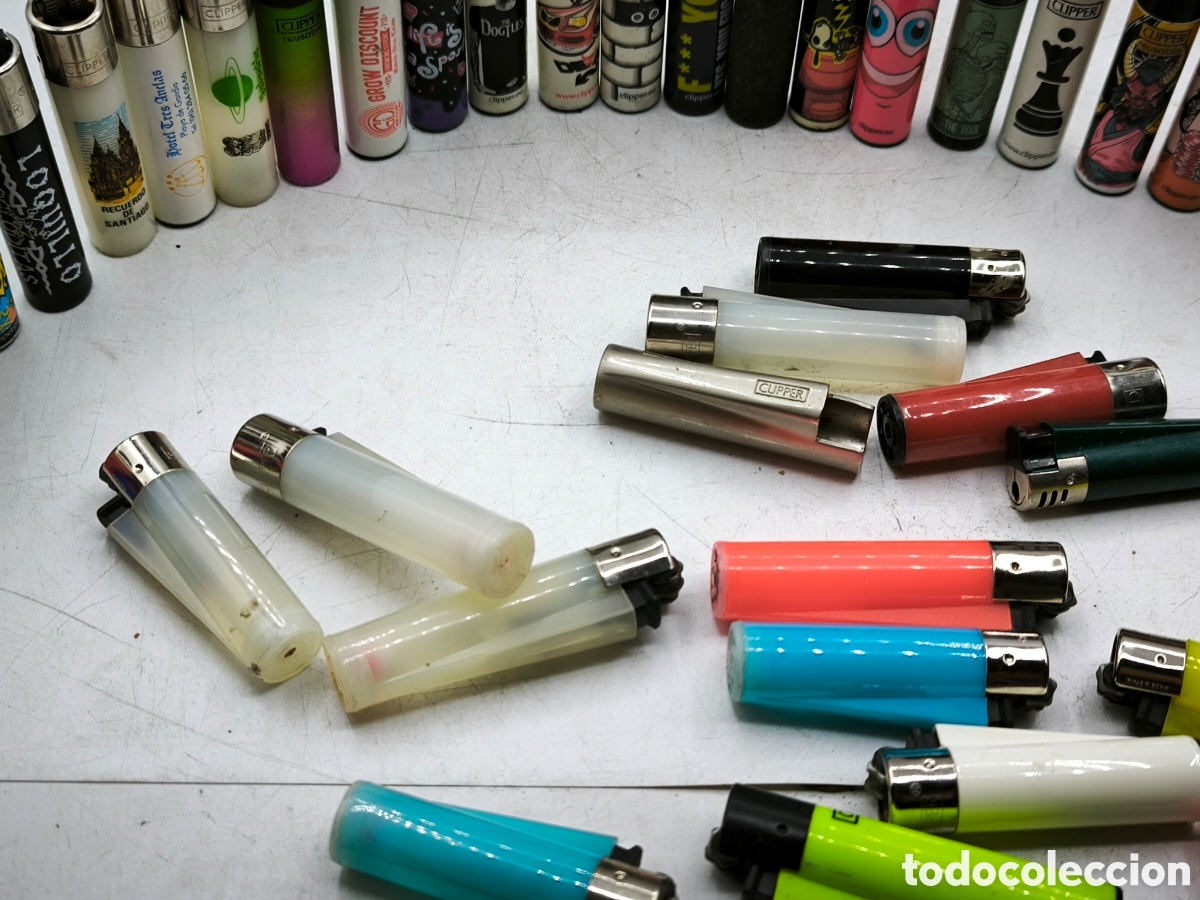 Mecheros: 50 Mecheros Clipper variados - Foto 8