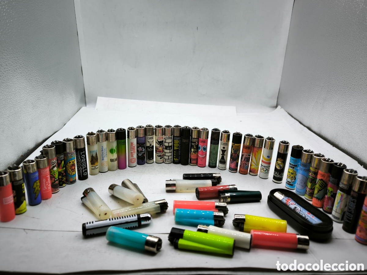 Briquets: 50 Mecheros Clipper variados