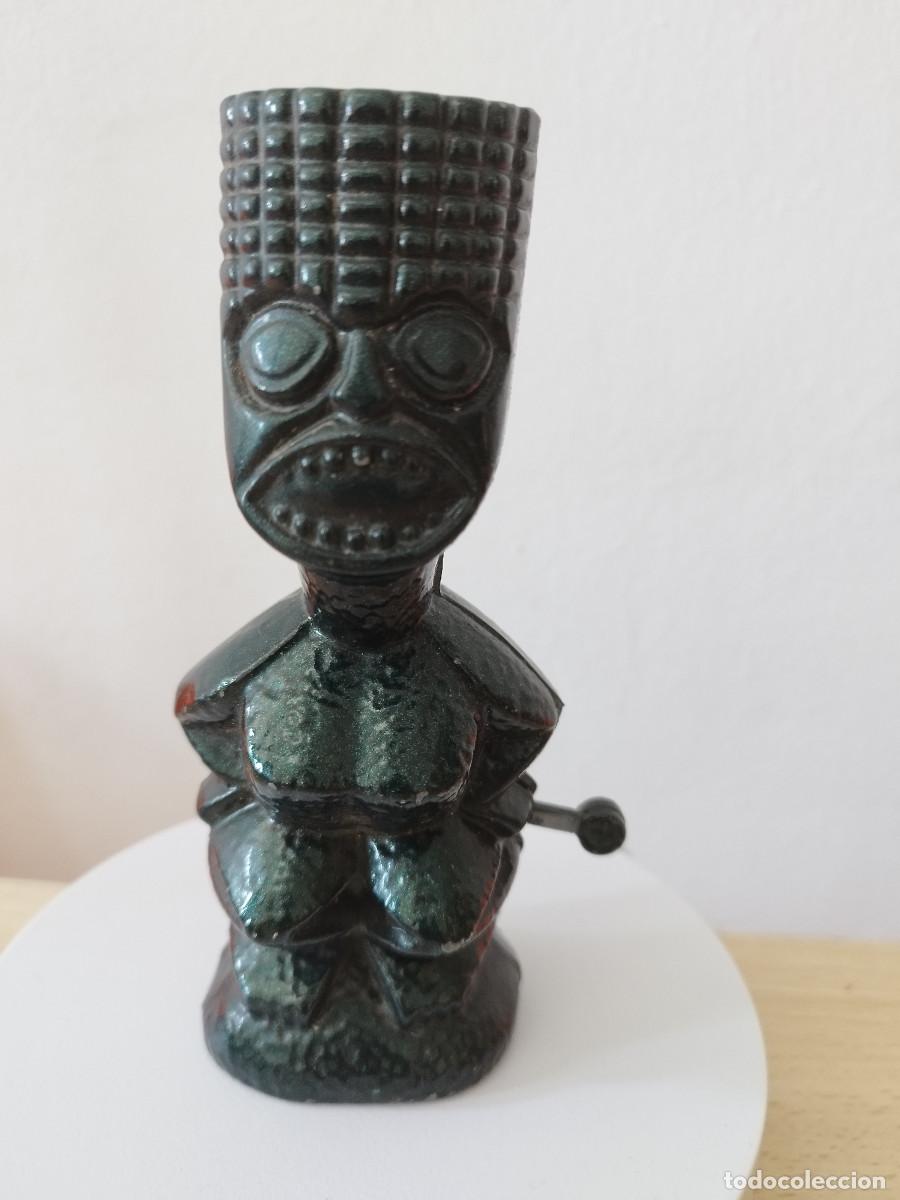 Mecheros: Mechero de sobremesa vintage figura tribal estilo tiki 15 cm &ndash; No funciona