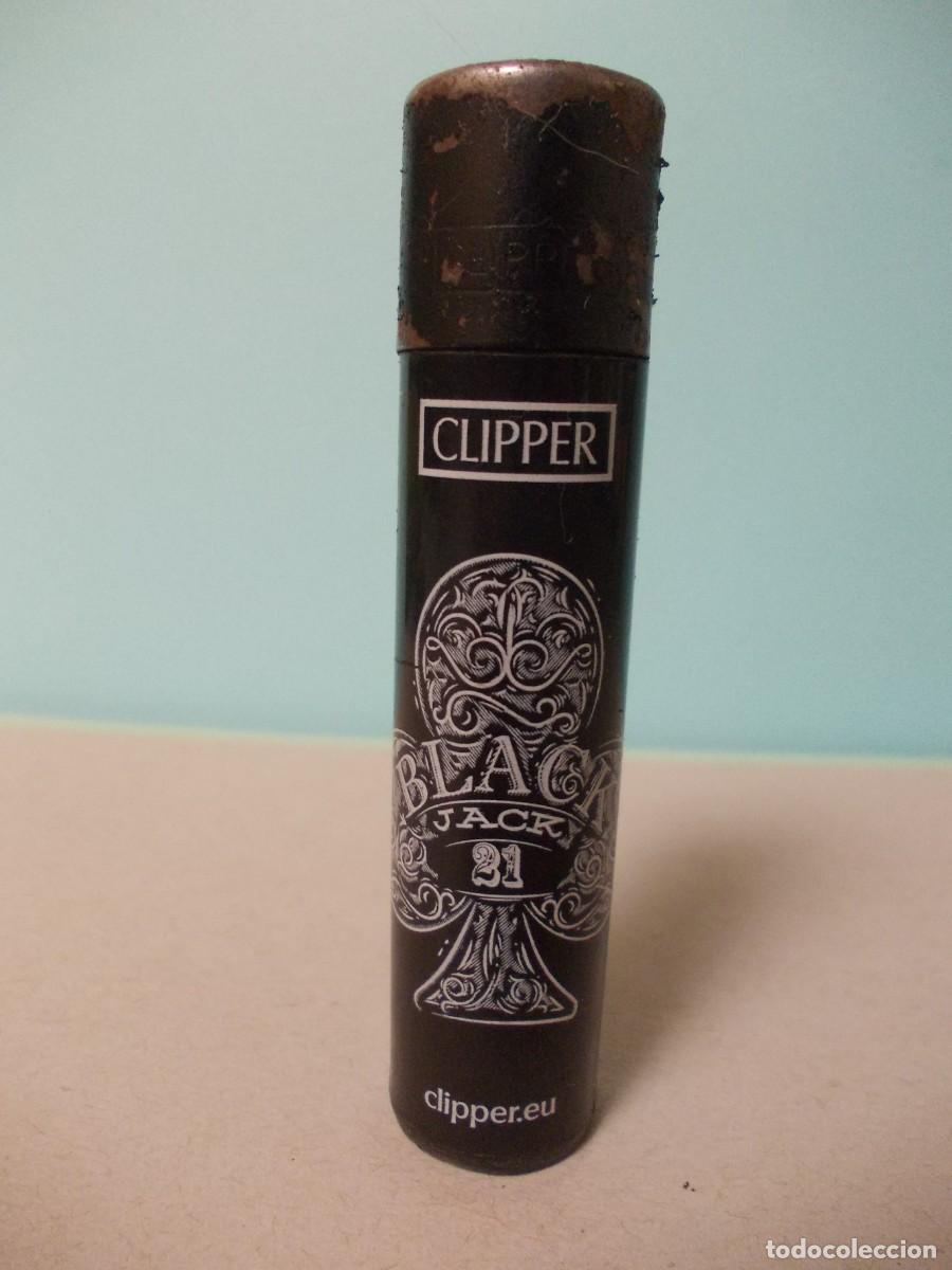Briquets: Mechero Clipper original serie Games 18 Black Jack 21 encendedor vintage descatalogado