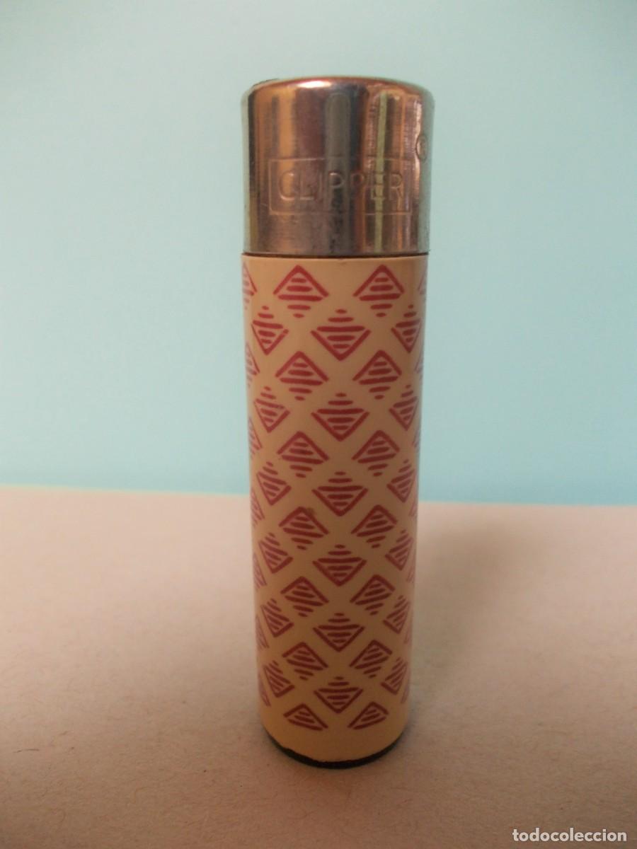 Lighters: Mechero Clipper original encendedor piedra coleccion estampado geometrico rombos descatalogado