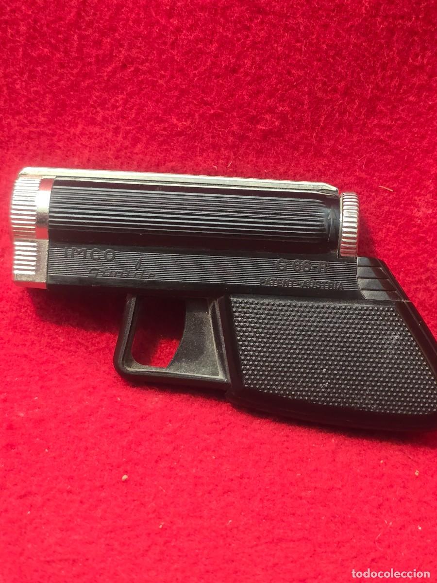 Mecheros: MECHERO VINTAGE FIRMA DE PISTOLA IMCO G 66-R MADE IN AUSTRIA