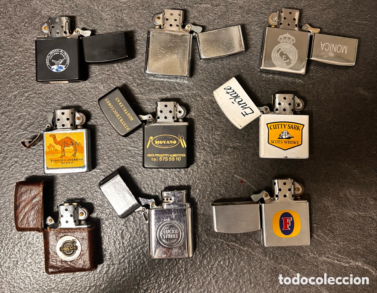 Mecheros: Lote mecheros tipo zippo - Foto 2
