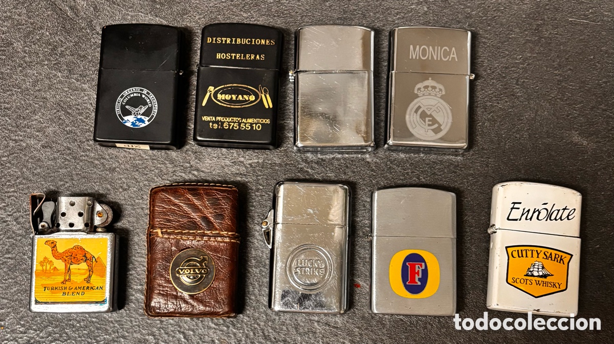 Mecheros: Lote mecheros tipo zippo