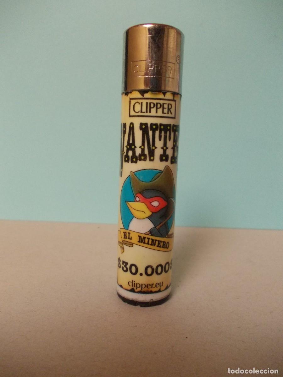 Accendini: Mechero Encendedor Clipper Recargable Serie Wanted Animals 1 3 4 El Minero Pinguino Gas Rueda Piedra