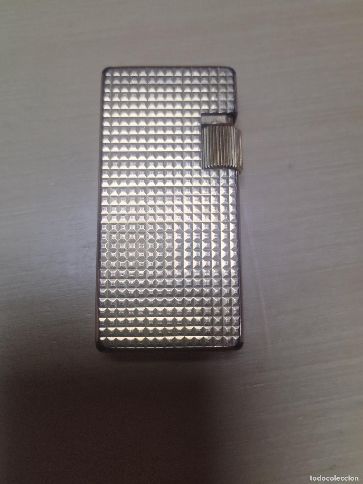 Briquets: BZB 144 MECHERO PLAQUE ORO. 10 MICRONS. FLAMINAIRE. MEDIDAS APROX 6*3 CM. BUENA CONSERVACION