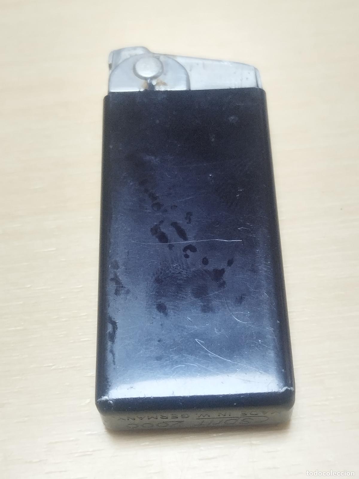 Briquets: BZB 136 MECHERO ESPRIT 2000. ALEMANIA. MEDIDAS APROX 6*3 CM. ROCES EN ESMALTE