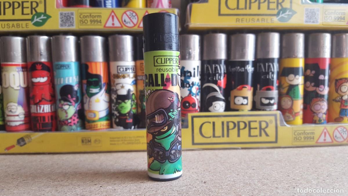 Mecheros: Mechero/encendedor Clipper lighter colecci&oacute;n Cogollitos. Call of Dutty