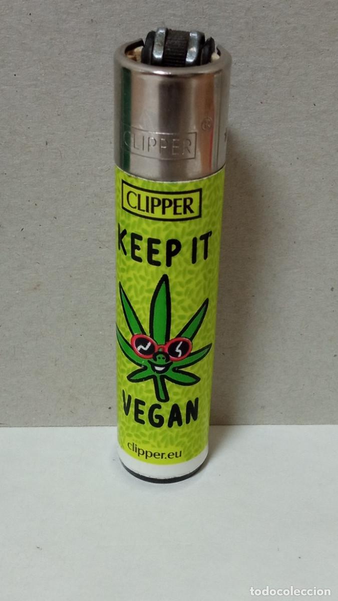 Briquets: Clipper - Colecci&oacute;n Vegan Quotes - Hoja Maria Marihuana Cannabis