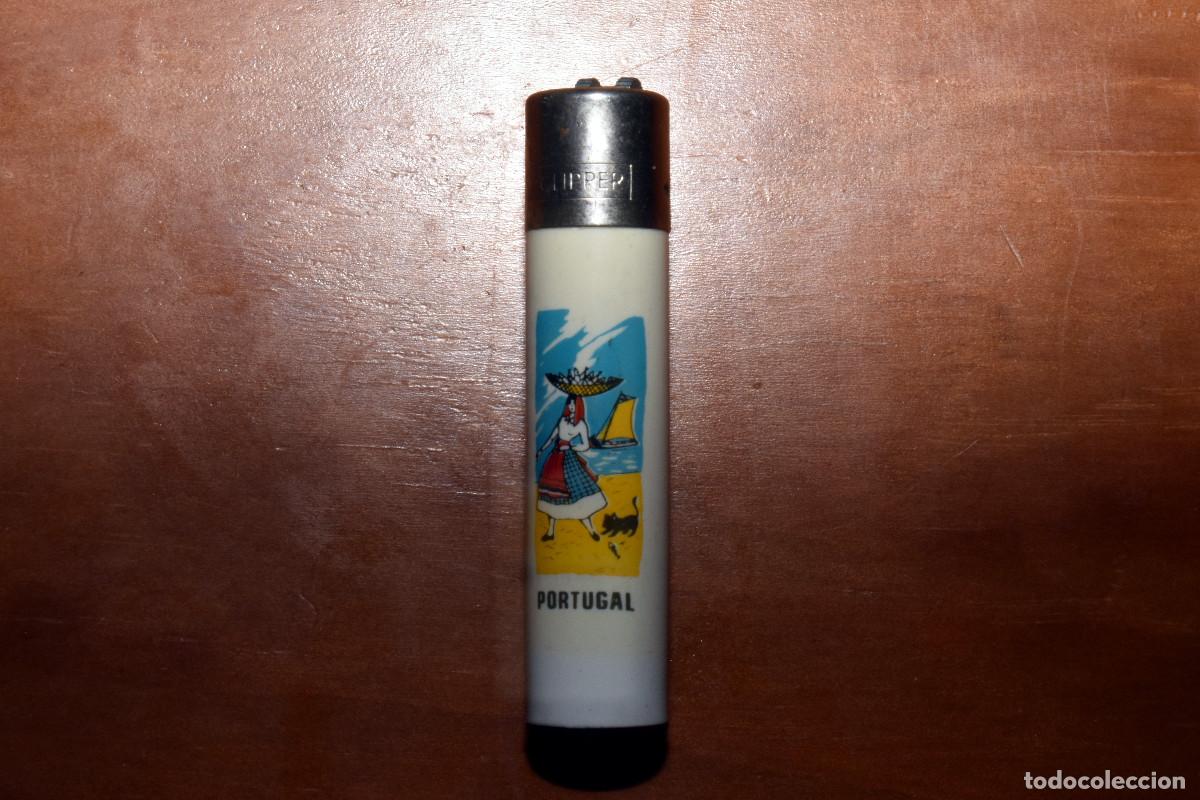 Isqueiros: CLIPPER MECHERO VENDEDORA DE PESCADO PORTUGAL PRECIO DE SALIDA 1 &euro;
