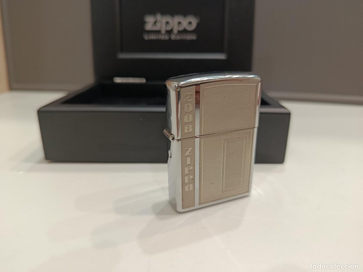 Mecheros: MECHERO ZIPPO JAHRGANGSMODELL ANUAL 2008 LIMITD EDITION - ENCENDEDOR NUEVO EN CAJA ORIGINAL