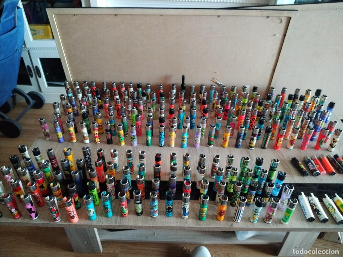 Lighters: Mecheros clipper- mecheros varios- m&aacute;s de 400 mecheros