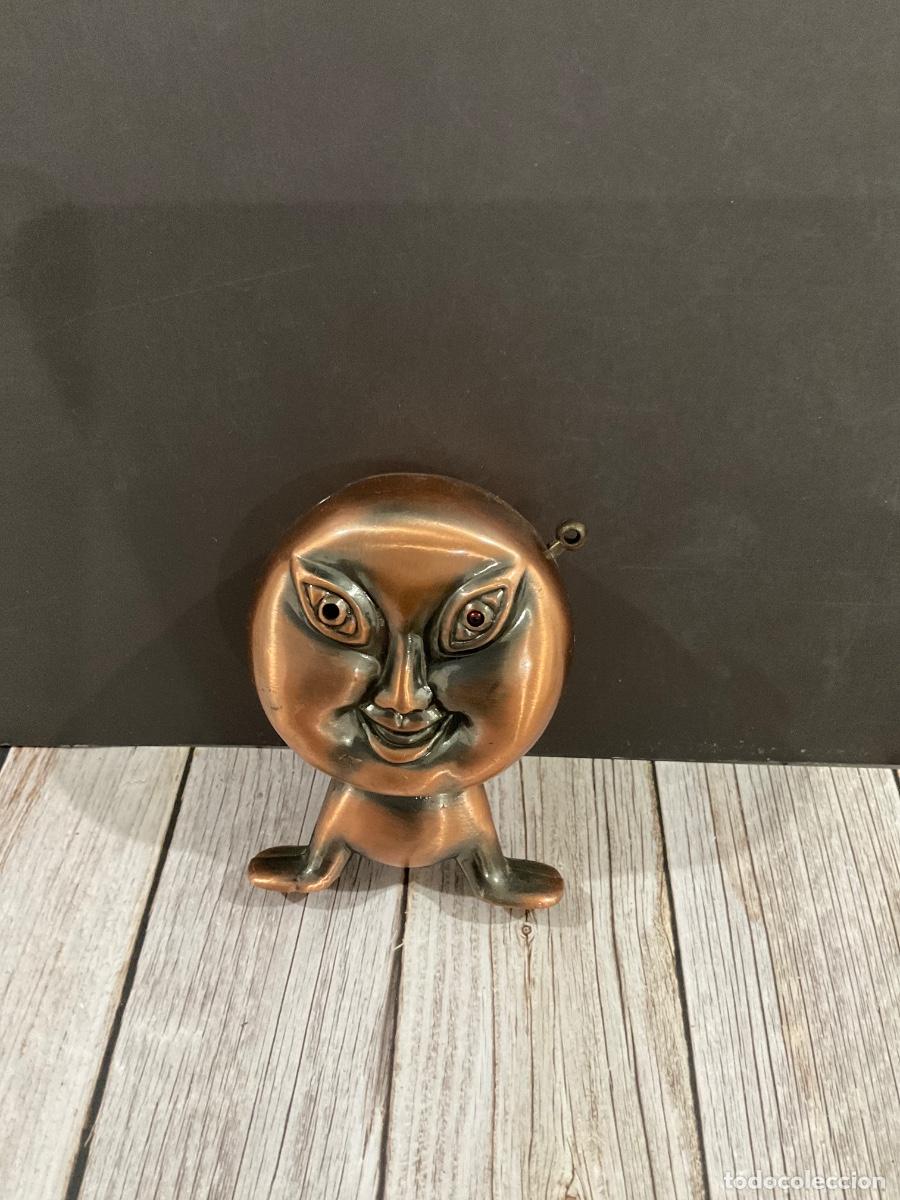 Mecheros: MECHERO VINTAGE FIGURA DE CARA