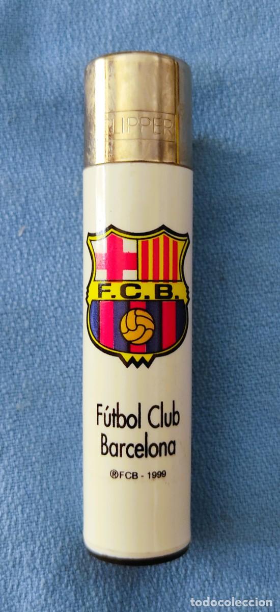 Mecheros: MECHERO ORIGINAL CLIPPER ANTIGUO DEL FUTBOL CLUB BARCELONA A&Ntilde;O 1999