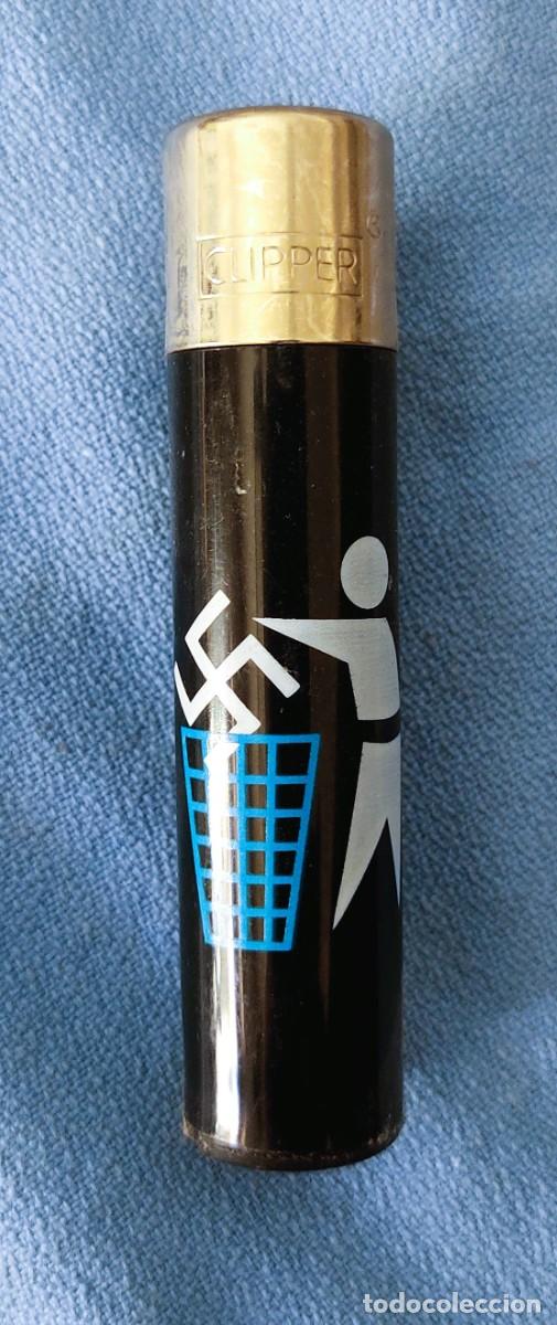 Mecheros: MECHERO ORIGINAL CLIPPER ANTIGUO CON SIMBOLO NAZI