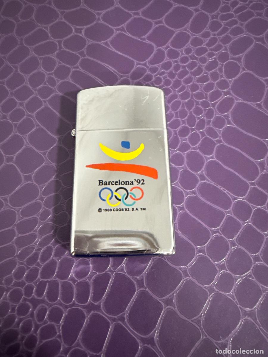 Mecheros: Mechero Zippo Barcelona 92