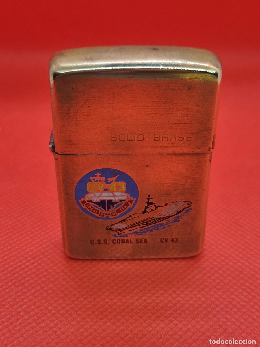 Mecheros: Encendedor Zippo USS Coral Sea CV-43