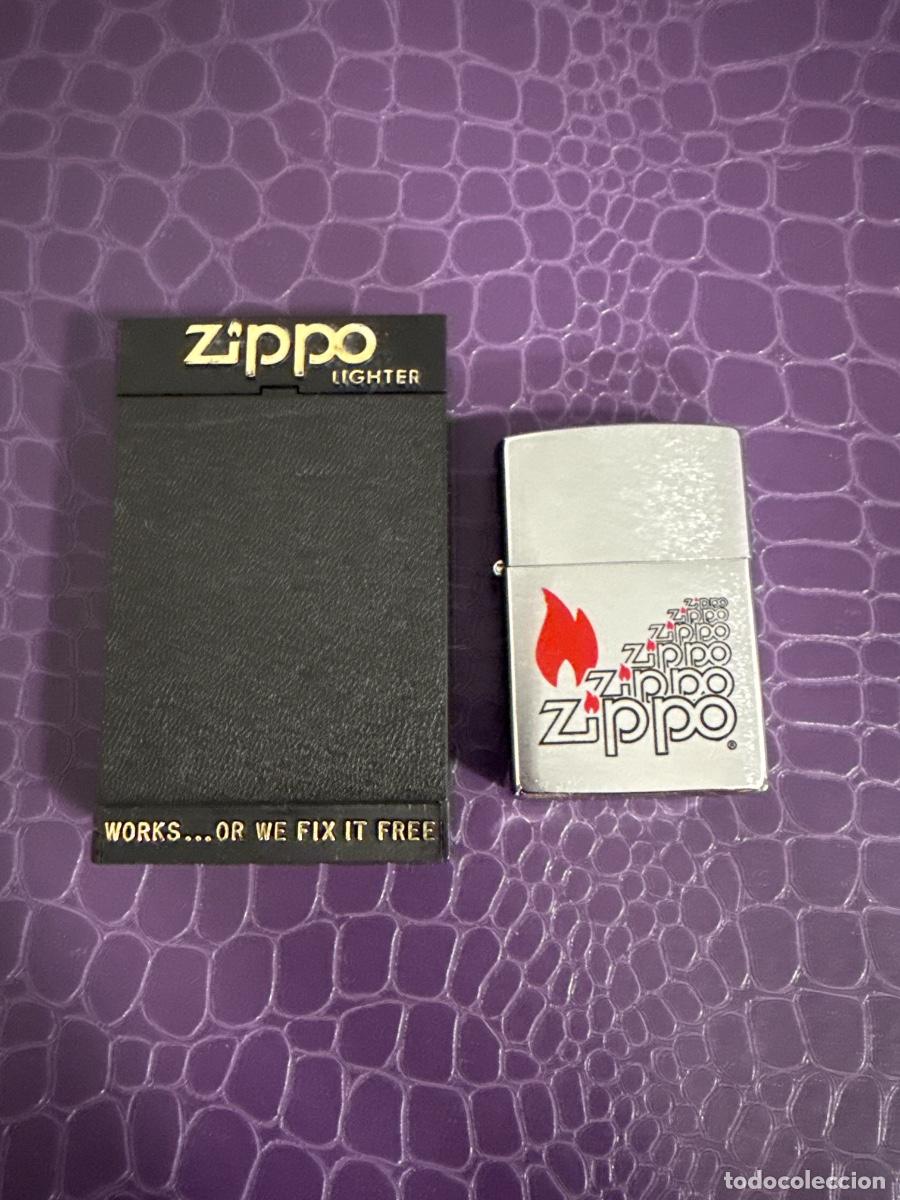 Mecheros: Mechero Zippo mechas rojas