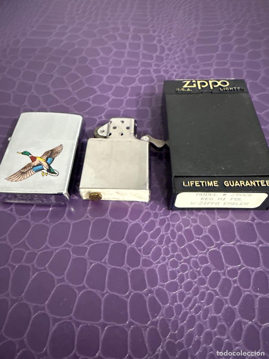 Mecheros: Mechero Zippo Mallard Duck in flight