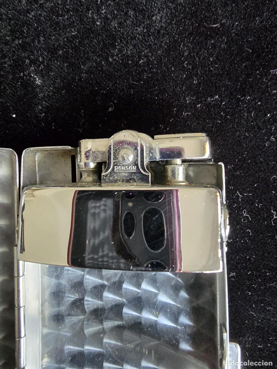 Mecheros: Pitillera con Encendedor Ronson 1955 - Foto 3