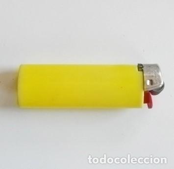 Mecheros: MECHERO BIC AMARILLO - CON REGULADOR DE LLAMA - &iquest; ANTIGUO ? -- OTROS EN VENTA -- LEA DESCRIPCI&Oacute;N