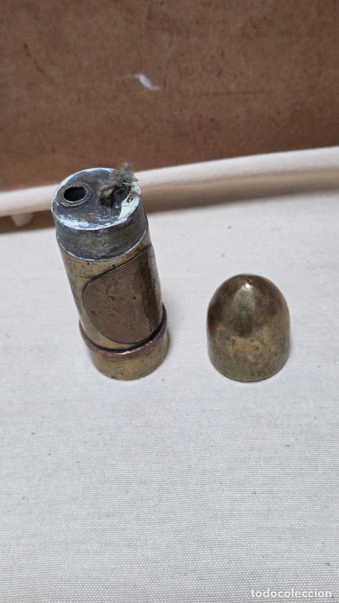 Mecheros: mechero antiguo de metal - Foto 3