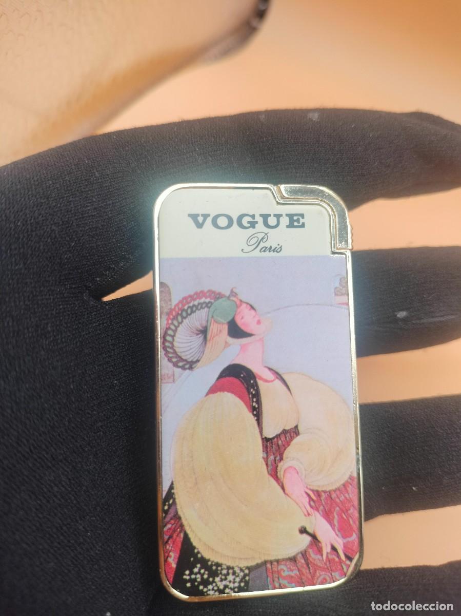 Mecheros: Encendedor vintage Vogue Paris