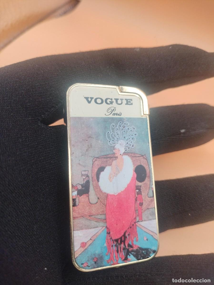 Mecheros: Encendedor vintage Vogue Paris