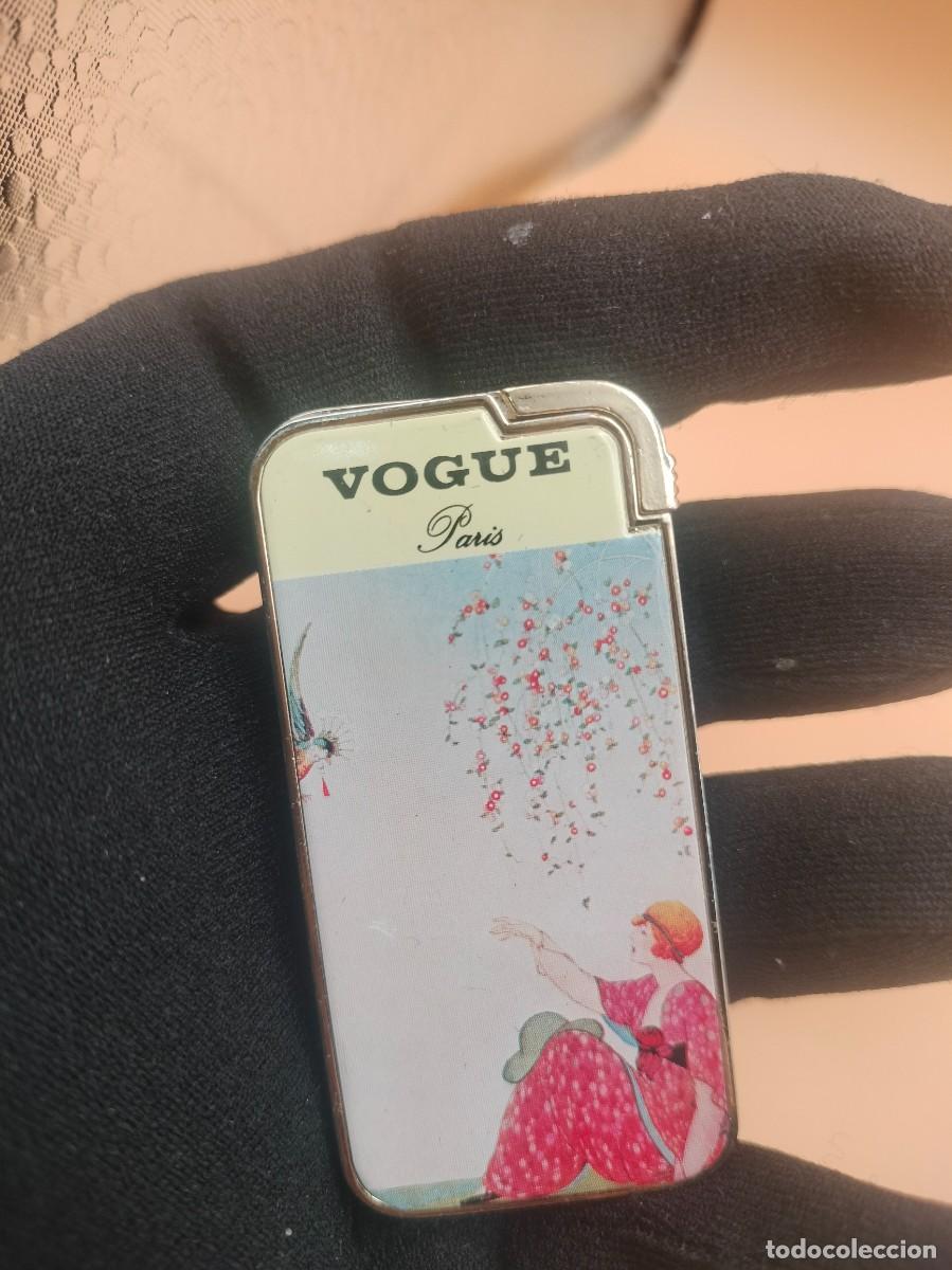 Mecheros: Encendedor vintage Vogue Paris