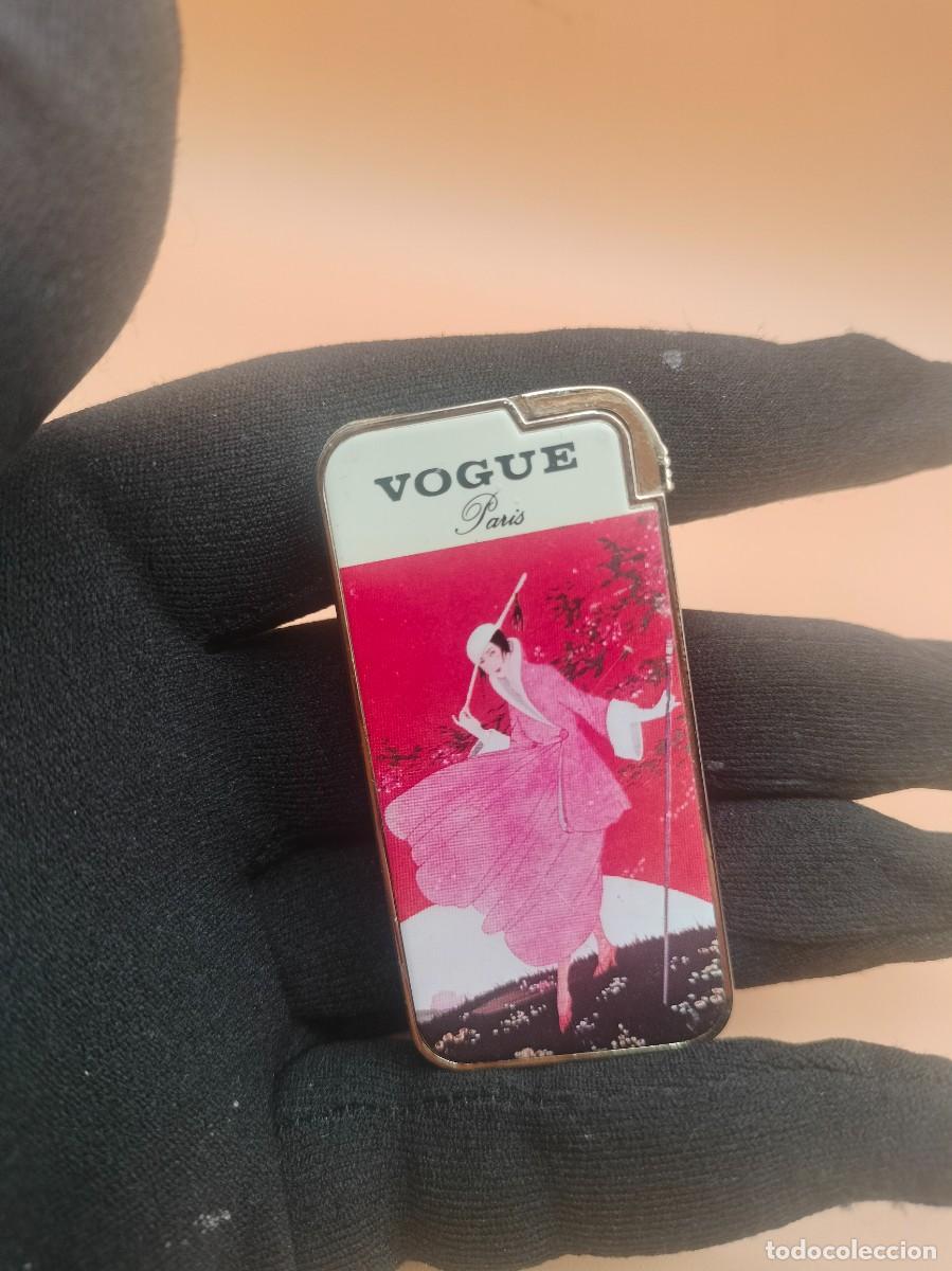 Mecheros: Encendedor vintage Vogue Paris
