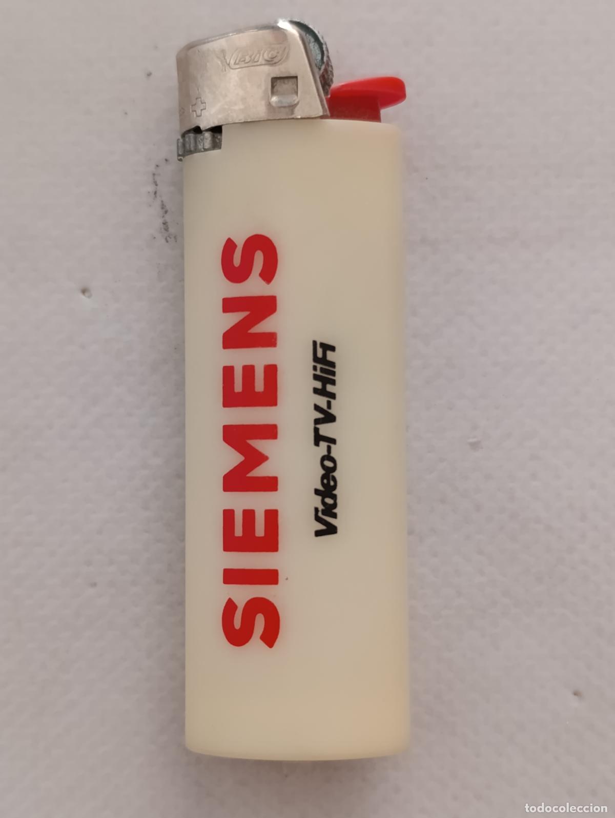 Mecheros: MECHERO ENCENDEDOR SIEMENS - VIDEO TV HIFI - BIC - PUBLICIDAD (108C)