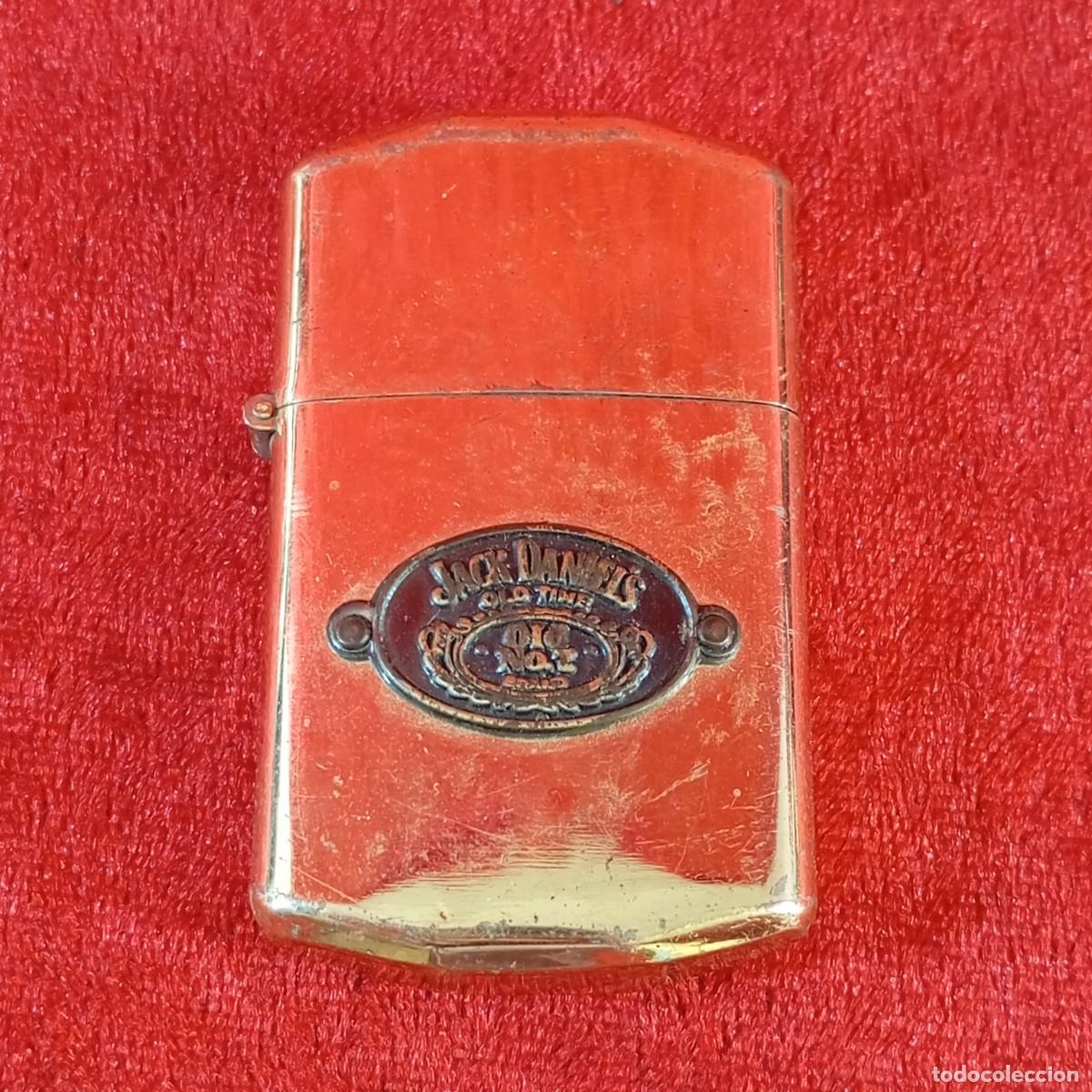 Mecheros: MECHERO VINTAGE - JACK DANIEL'S - DORADO - VINTAGE - 5,8 CM DE ALTO - 11