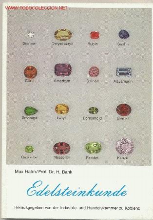 Coleccionismo de minerales: Edelsteinkunde - Foto 1
