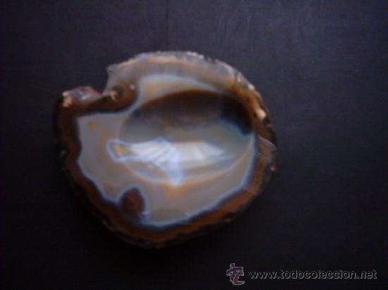 Coleccionismo de minerales: &Aacute;GATA. 11 X 10 X 2 Cm. - Foto 1