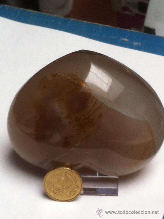 Coleccionismo de minerales: AGATA GRIS-BLANQUECINA MADAGASCAR - Foto 1